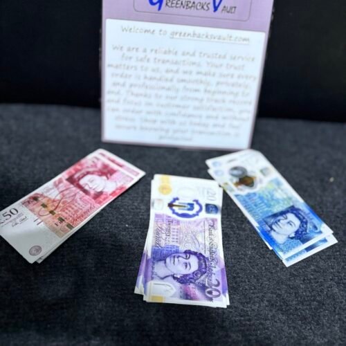 Top Quality UK £ Backnotes