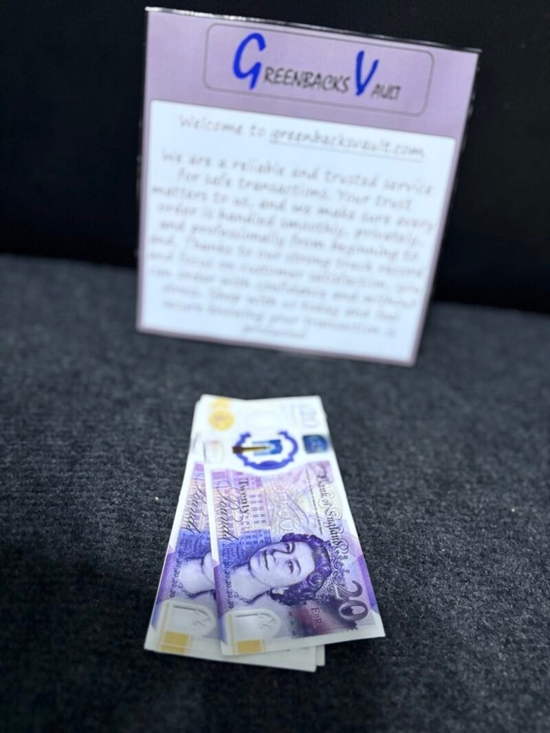 Top Quality UK £ Backnotes