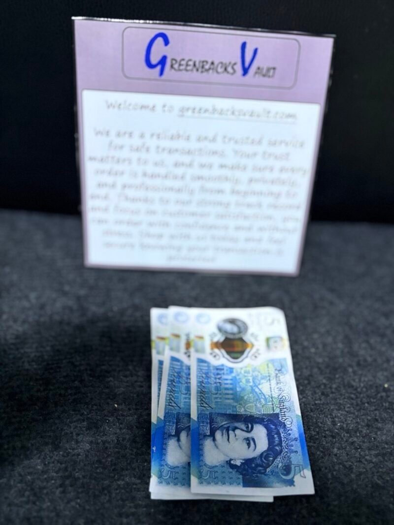 Top Quality UK £ Backnotes